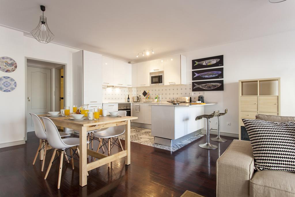Joivy Superb 1-Bed Apt With Workspace And Terrace, Close To Avenida Da Liberdade リスボン エクステリア 写真
